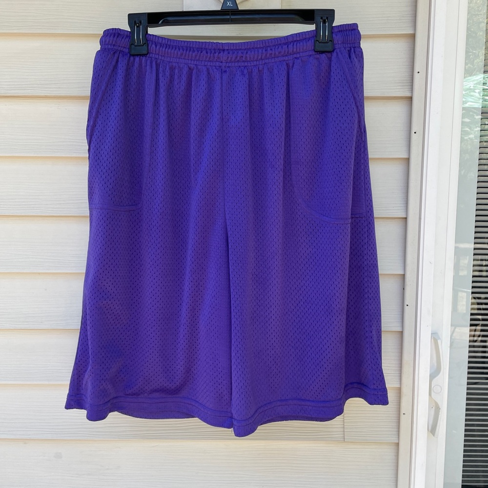 Men's Purple Athletic Shorts